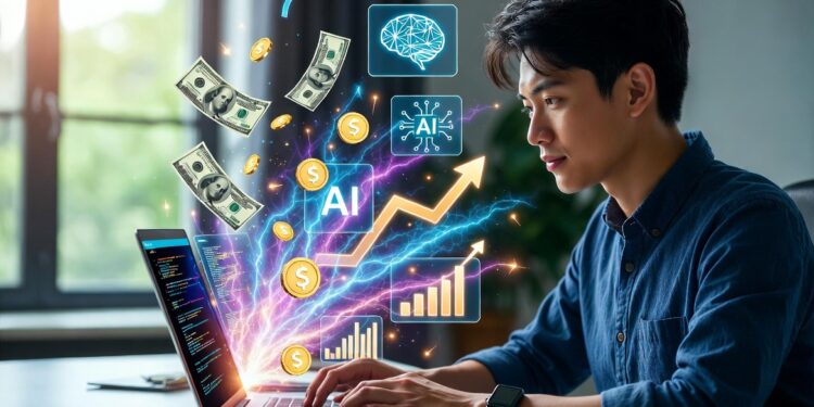 Cómo ganar dinero usando inteligencia artificial (métodos reales en 2026)