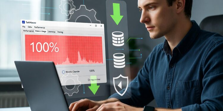Disco al 100% en Windows: solución definitiva paso a paso