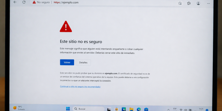 Este sitio no es seguro: qué significa el aviso y cómo resolverlo sin riesgos