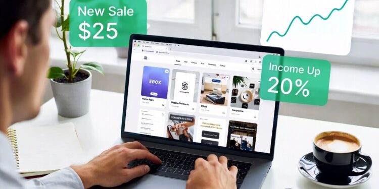 Cómo vender productos digitales y generar ingresos online (guía completa 2026)