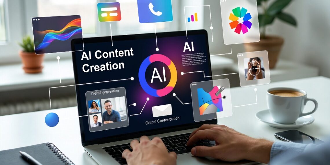 Cómo usar inteligencia artificial para crear contenido (textos, imágenes y más)