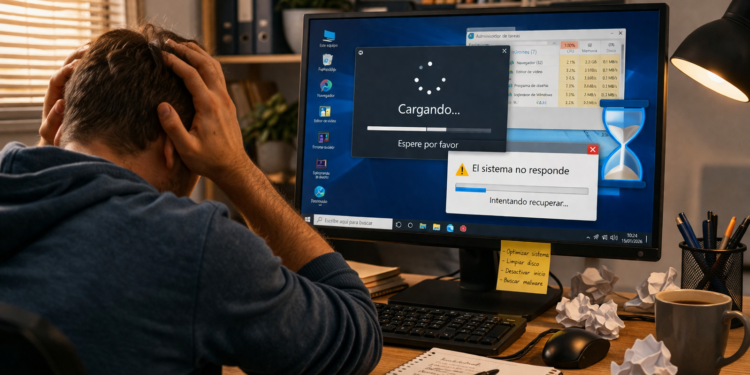 Por qué tu PC está lenta en 2026 y cómo optimizarla paso a paso (solución real y definitiva)